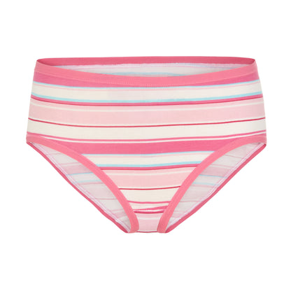Ocean Princess Pack;@A Girls Cotton Brief Underwear 6-Pack in Ocean Princess Pack
