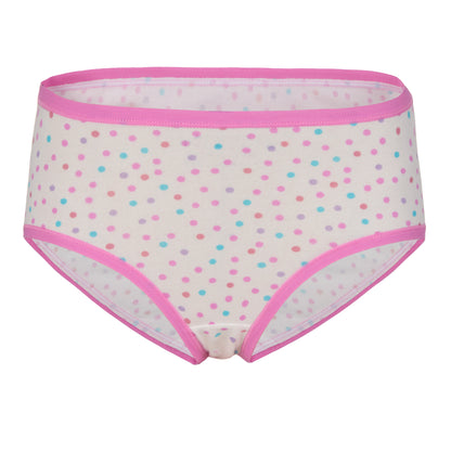 Midnight Unicorn Pack;@A Girls Cotton Brief Underwear 6-Pack in Midnight Unicorn Pack
