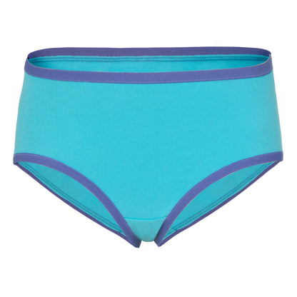 Midnight Unicorn Pack;@A Girls Cotton Brief Underwear 6-Pack in Midnight Unicorn Pack
