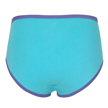 Midnight Unicorn Pack;@A Girls Cotton Brief Underwear 6-Pack in Midnight Unicorn Pack
