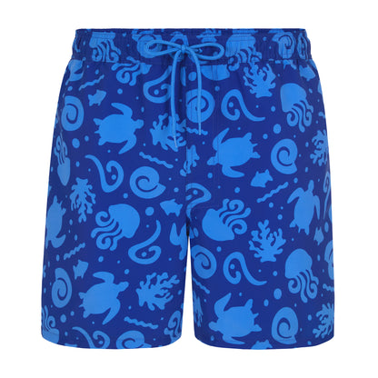 Deep Dive Navy;@A Men's Swim Trunk in Deep Dive Navy