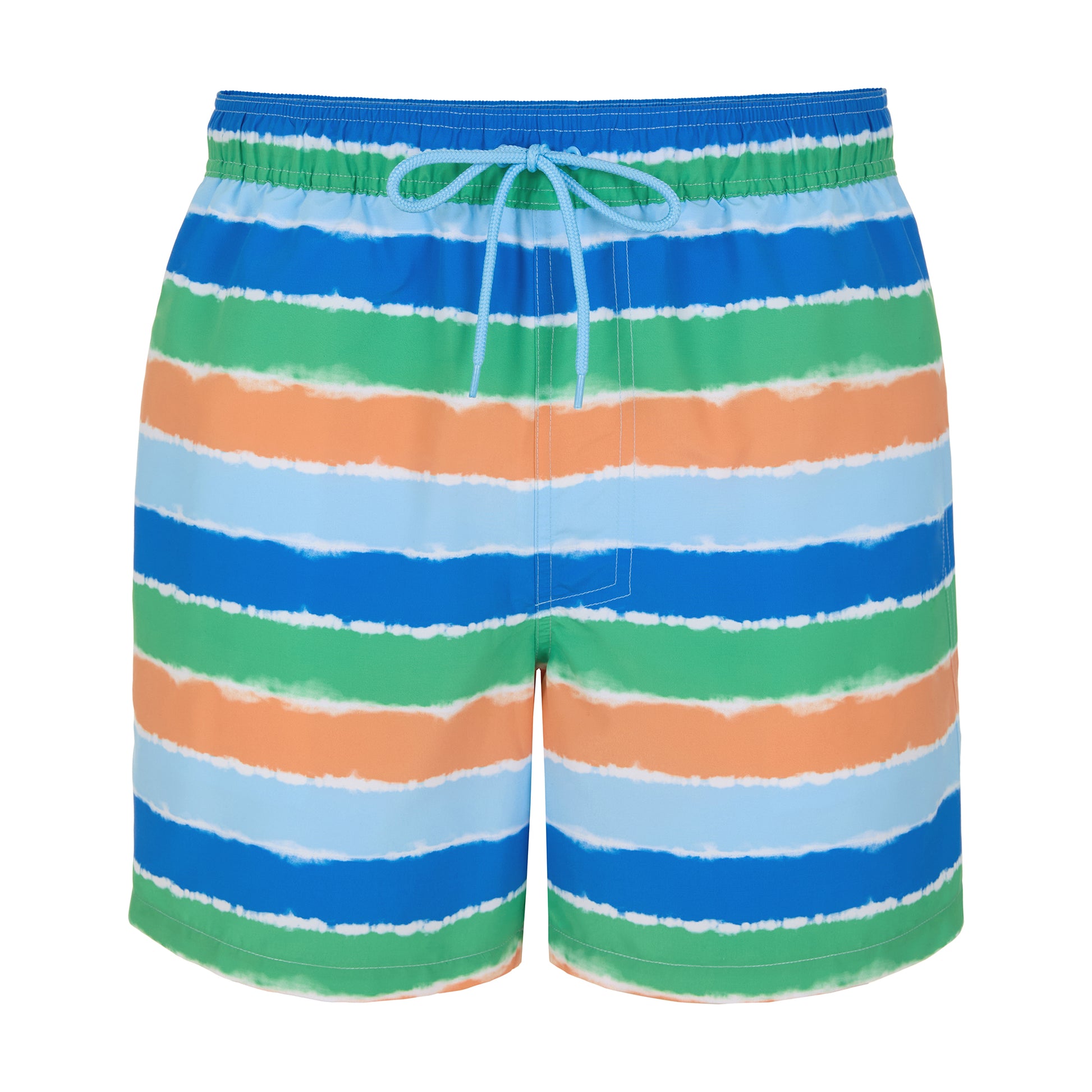 Ride the Wild Stripe;@A Men's Swim Trunk in Ride the Wild Stripe
