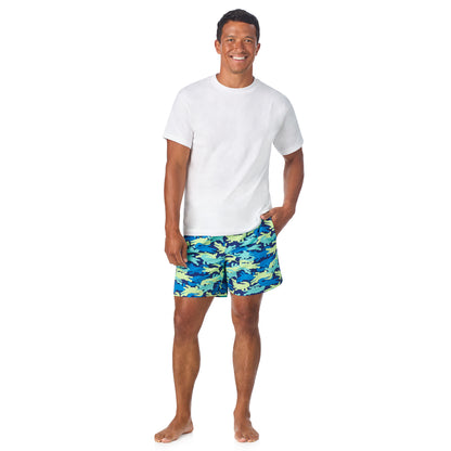 Gator Camo;@A man wearing Swim Trunk in Gator Camo
