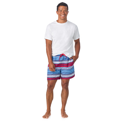Set Sail Stripe;@A man wearing Swim Trunk in Set Sail Stripe
