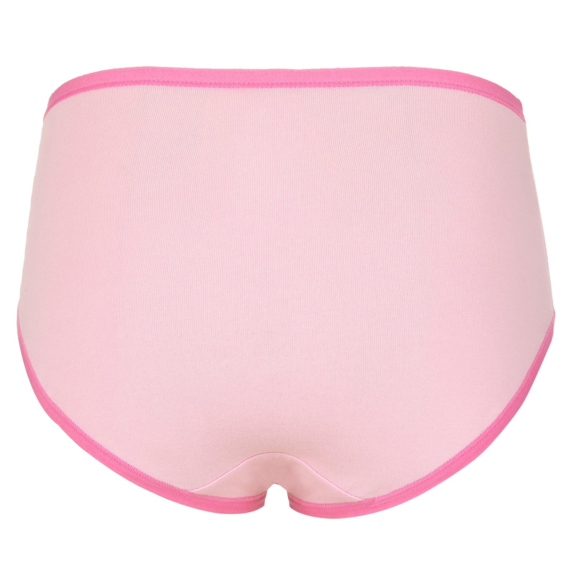 Sugar Stripe Pack;@A Girls Cotton Brief Underwear 6-Pack in Sugar Stripe Pack
