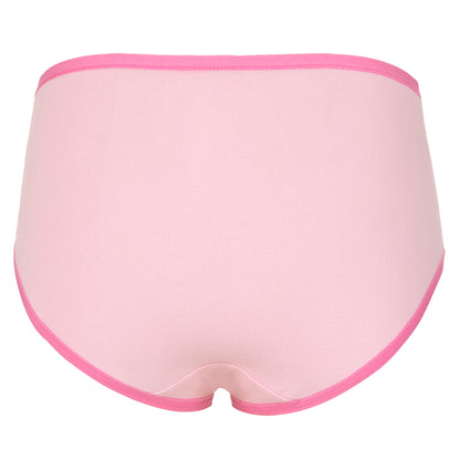 Sugar Stripe Pack;@A Girls Cotton Brief Underwear 6-Pack in Sugar Stripe Pack
