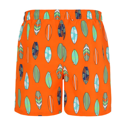 Coastal Tangerine;@A Men's Swim Trunk in Coastal Tangerine
