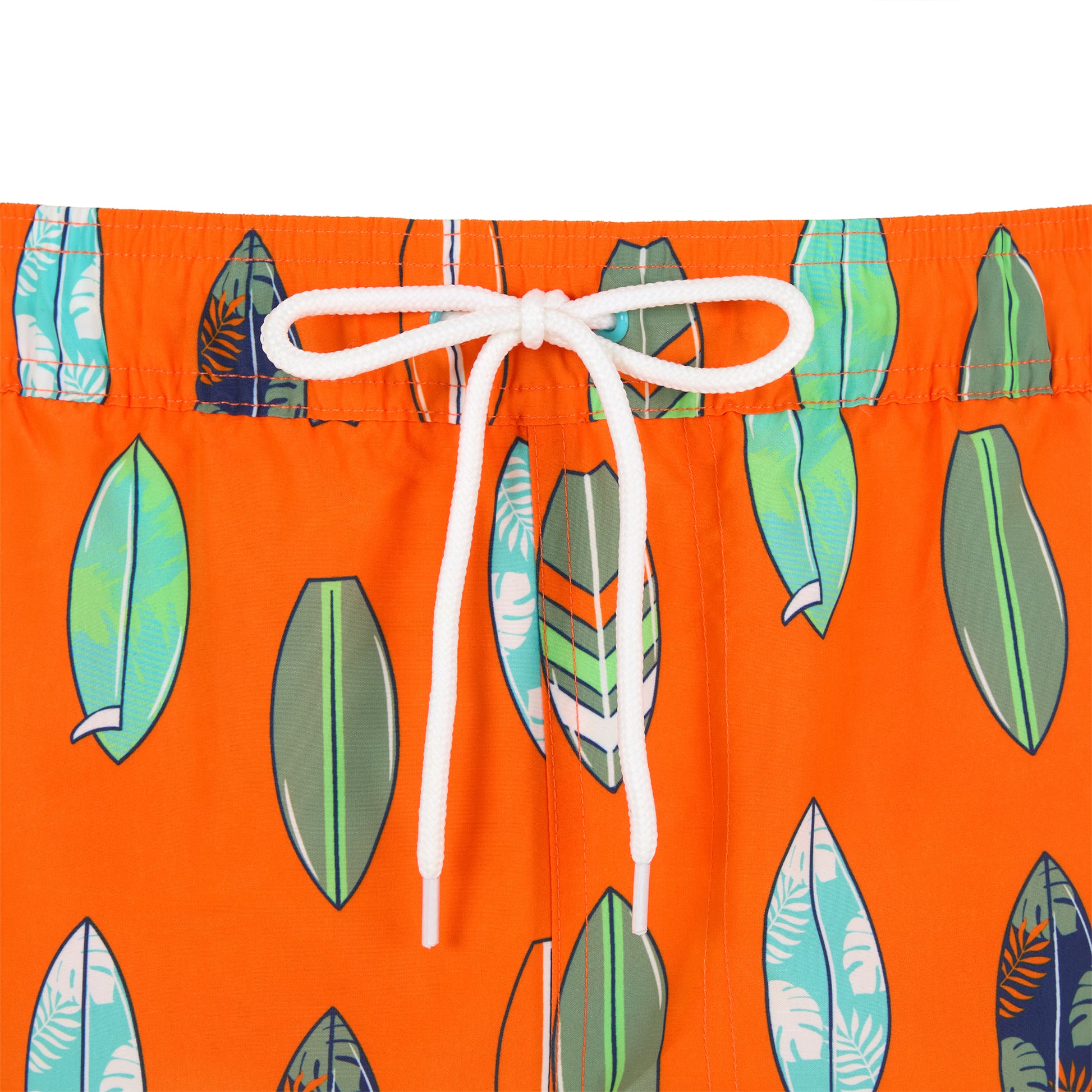 Coastal Tangerine;@A Men's Swim Trunk in Coastal Tangerine

