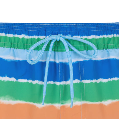 Ride the Wild Stripe;@A Men's Swim Trunk in Ride the Wild Stripe
