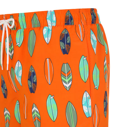 Coastal Tangerine;@A Men's Swim Trunk in Coastal Tangerine
