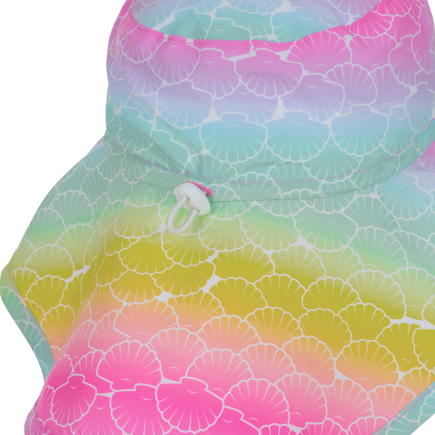 Rainbow Seashells;@A UPF 50 Sun Hat in Rainbow Seashells
