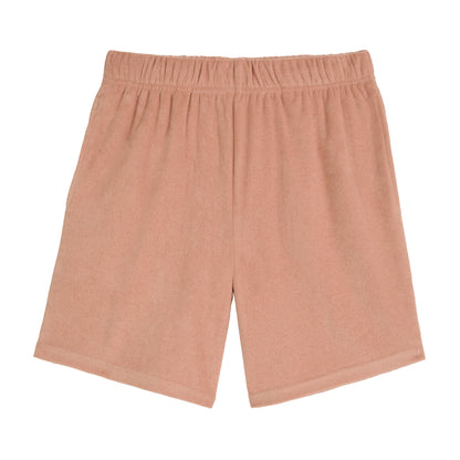 Georgia Peach;@A Men's Terry Polo Short Set in Georgia Peach
